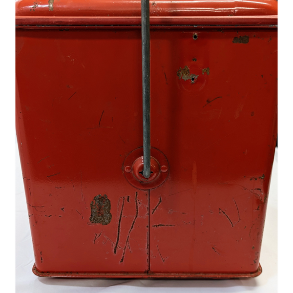 Red Coca-Cola Fiberglass Insulated Cooler Unique Finds KW Consignment Inc. 165.99