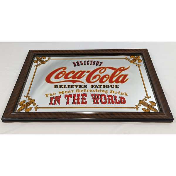 Coca-Cola Advertising Mirror Furniture & Home Decor KW Consignment Inc. 100.00