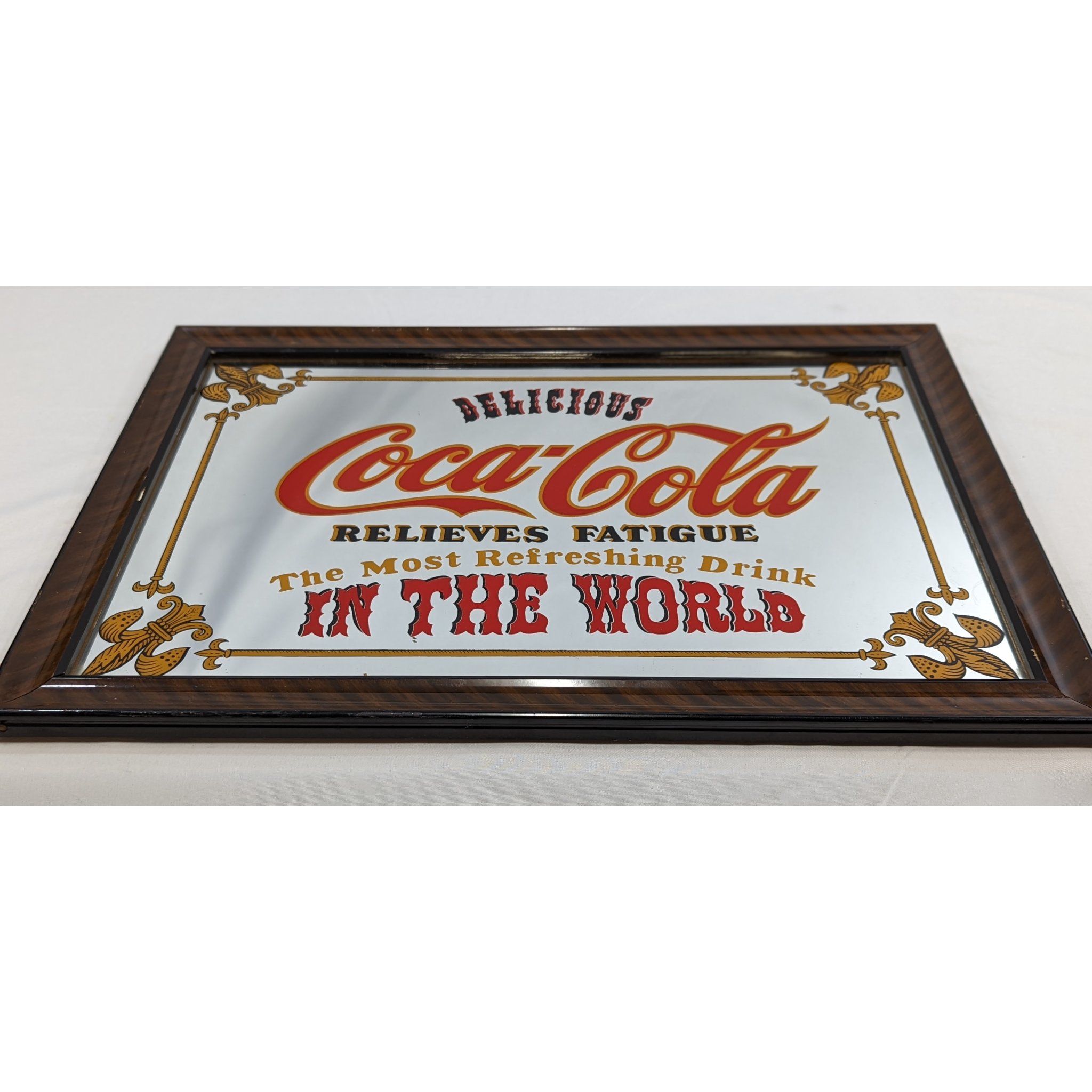 Coca-Cola Advertising Mirror Furniture & Home Decor KW Consignment Inc. 100.00