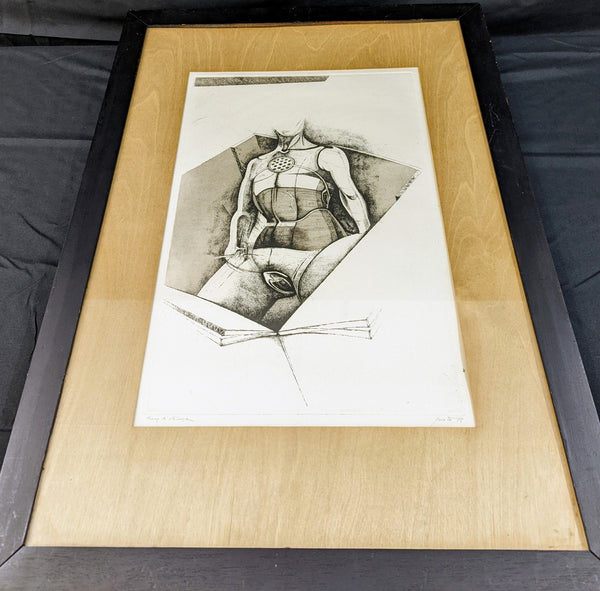 Original Signed &  Framed Artwork Furniture & Home Decor KW Consignment Inc. 75.00