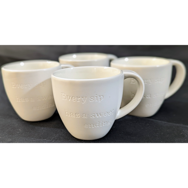 Starbucks Set of 4 Espresso Mugs Furniture & Home Decor KW Consignment Inc. 25.00