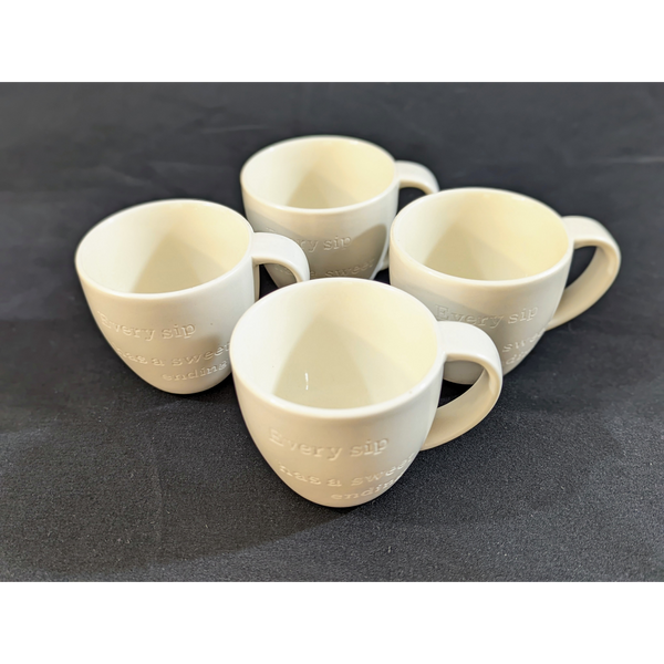Starbucks Set of 4 Espresso Mugs Furniture & Home Decor KW Consignment Inc. 25.00
