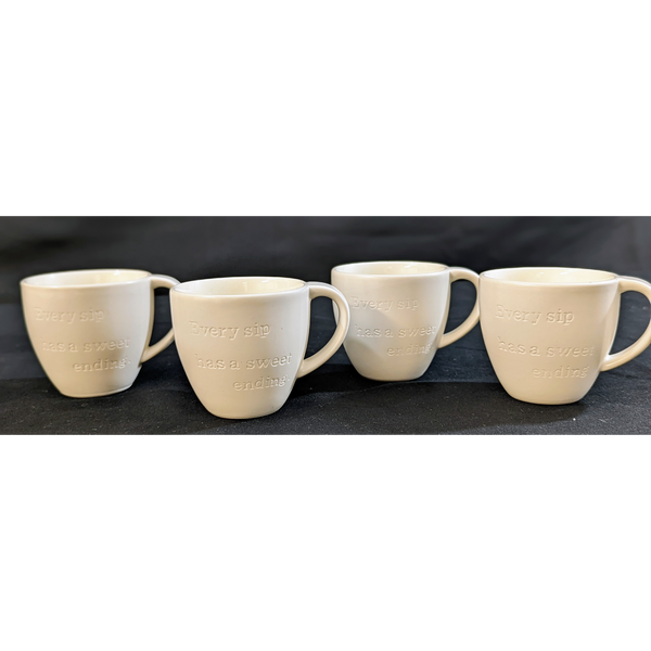 Starbucks Set of 4 Espresso Mugs Furniture & Home Decor KW Consignment Inc. 25.00