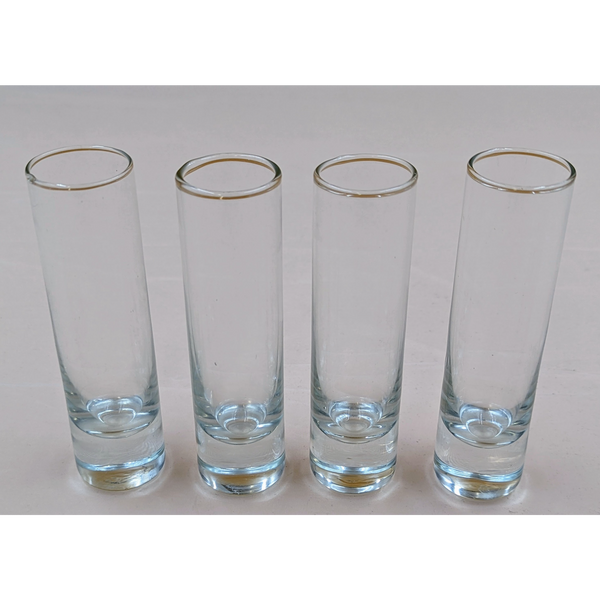 Set of 4 Shot Glasses Furniture & Home Decor KW Consignment Inc. 15.00