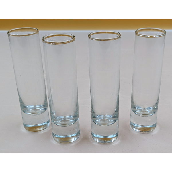 Set of 4 Shot Glasses Furniture & Home Decor KW Consignment Inc. 15.00