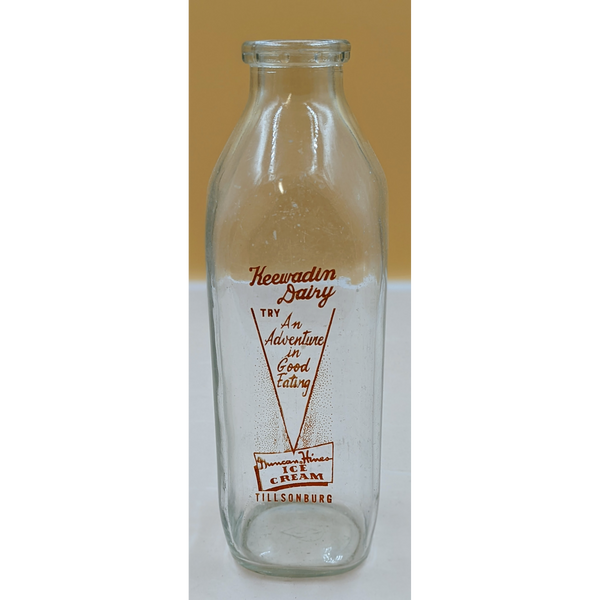 Keewadin Dairy Bottle Furniture & Home Decor KW Consignment Inc. 22.50