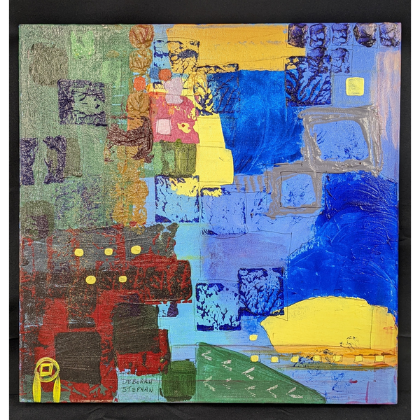 Original Artwork "Cityscape I" Deborah Stephan Furniture & Home Decor KW Consignment Inc. 85.00