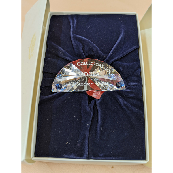Swarovski Isadora 2002 Title Plaque with Box Furniture & Home Decor KW Consignment Inc. 40.00