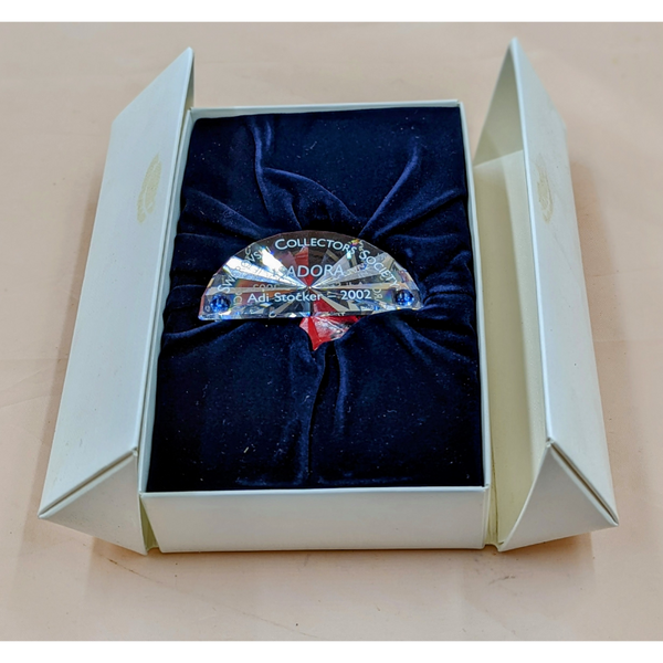 Swarovski Isadora 2002 Title Plaque with Box Furniture & Home Decor KW Consignment Inc. 40.00
