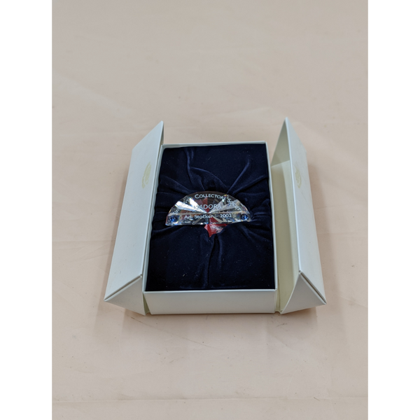 Swarovski Isadora 2002 Title Plaque with Box Furniture & Home Decor KW Consignment Inc. 40.00