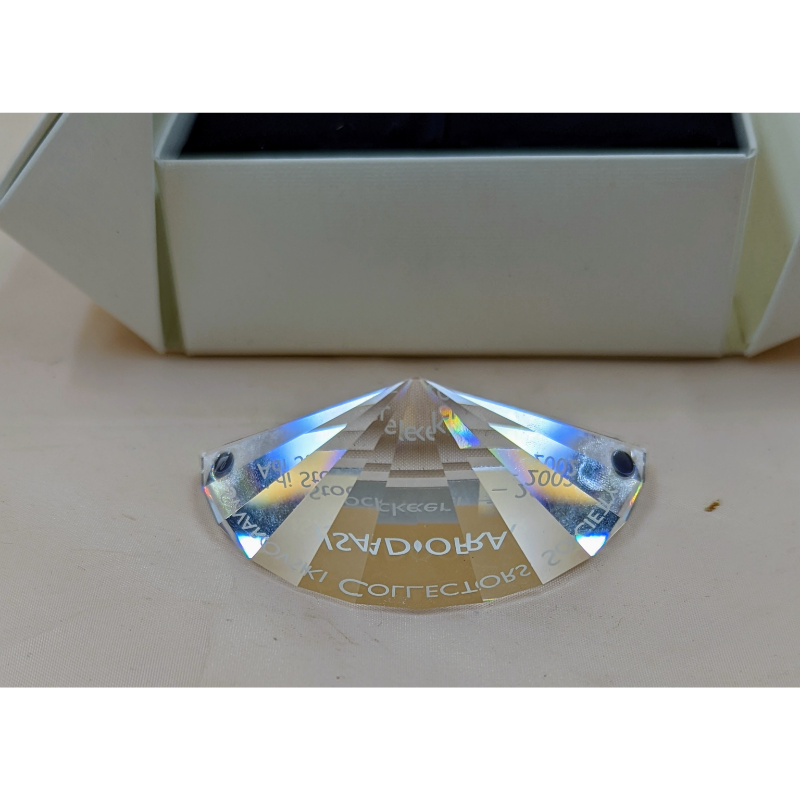 Swarovski Isadora 2002 Title Plaque with Box Furniture & Home Decor KW Consignment Inc. 40.00