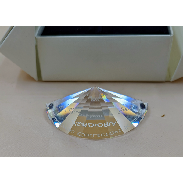 Swarovski Isadora 2002 Title Plaque with Box Furniture & Home Decor KW Consignment Inc. 40.00