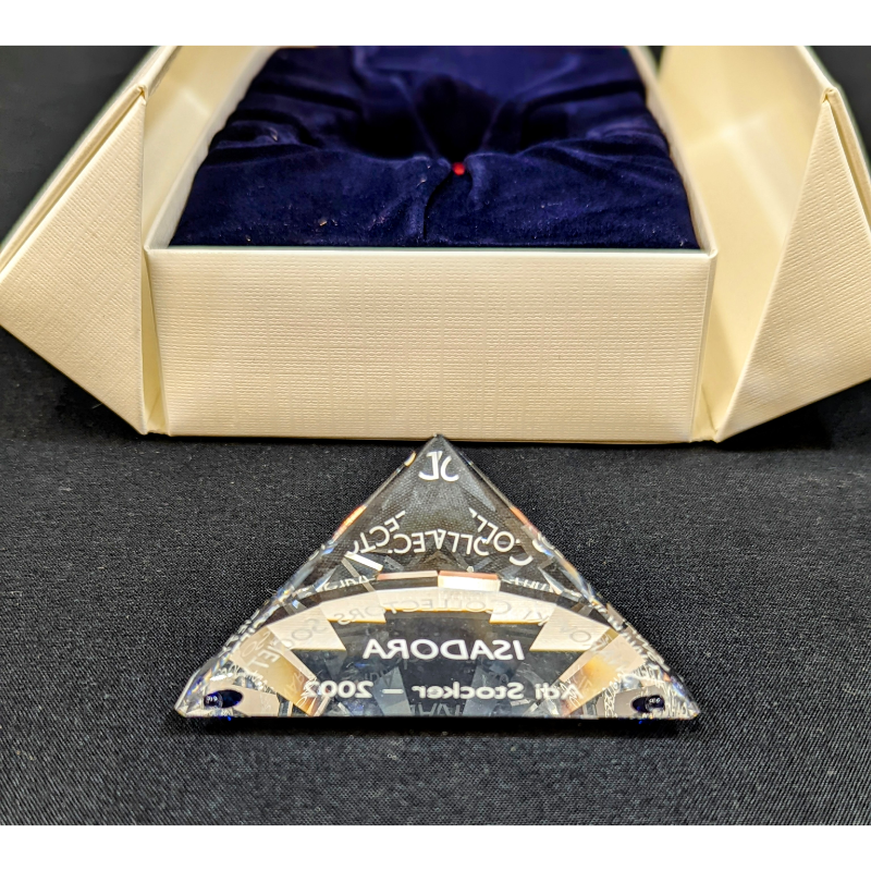 Swarovski Isadora 2002 Title Plaque with Box Furniture & Home Decor KW Consignment Inc. 40.00