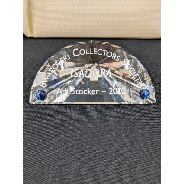 Swarovski Isadora 2002 Title Plaque with Box Furniture & Home Decor KW Consignment Inc. 40.00