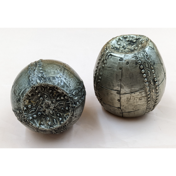 Vintage Apple & Pear Pewter Set Furniture & Home Decor KW Consignment Inc. 80.00
