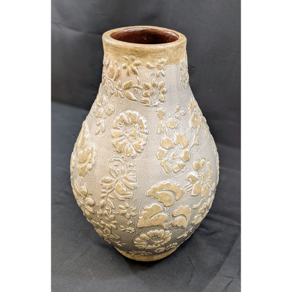 Ceramic Clay Floral Vase Furniture & Home Decor KW Consignment Inc. 55.00
