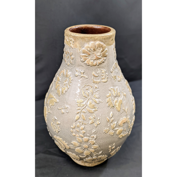 Ceramic Clay Floral Vase Furniture & Home Decor KW Consignment Inc. 55.00
