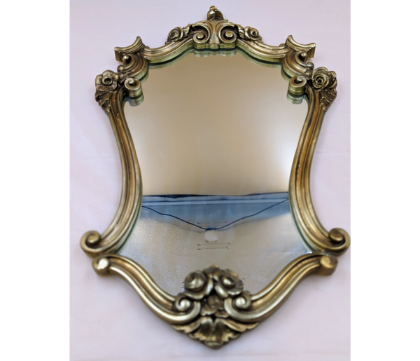 Vintage Durwood Gold Wall Mirror Furniture & Home Decor KW Consignment Inc. 75.00