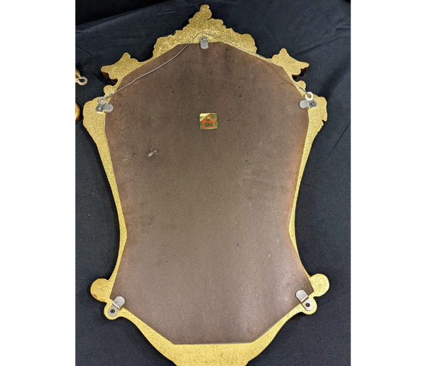 Vintage Durwood Gold Wall Mirror Furniture & Home Decor KW Consignment Inc. 75.00