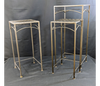 Set of 3 Iron Plant Stands Furniture & Home Decor KW Consignment Inc. 50.00