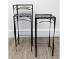 Set of 3 Iron Plant Stands Furniture & Home Decor KW Consignment Inc. 50.00
