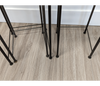 Set of 3 Iron Plant Stands Furniture & Home Decor KW Consignment Inc. 50.00