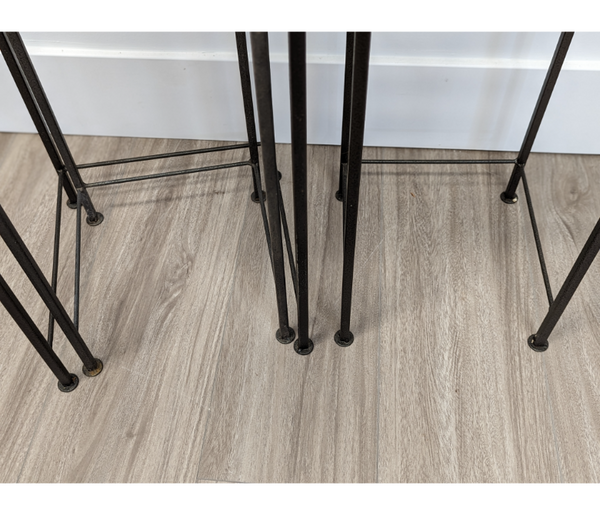 Set of 3 Iron Plant Stands Furniture & Home Decor KW Consignment Inc. 50.00