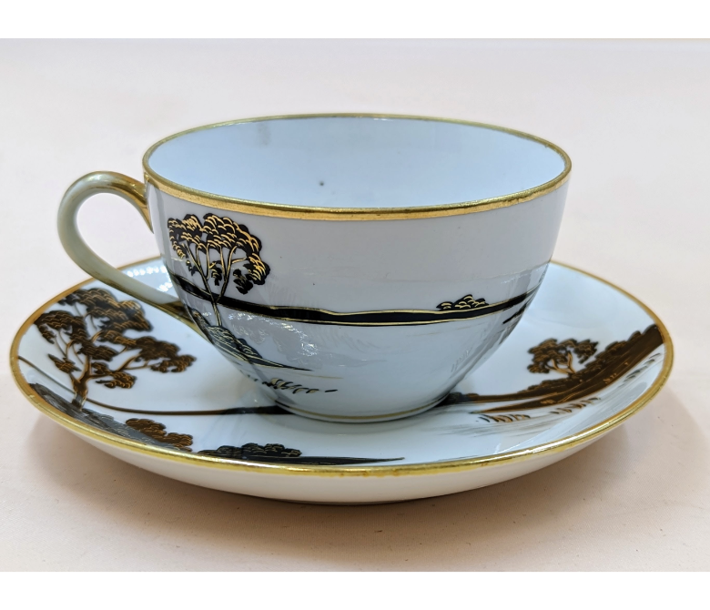 Nippon Hand Painted Japanese Cup & Saucer Unique Finds KW Consignment Inc. 20.00