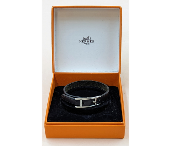Hermes Genuine Leather Bracelet Jewelry KW Consignment Inc. 420.00