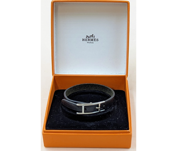 Hermes Genuine Leather Bracelet Jewelry KW Consignment Inc. 420.00
