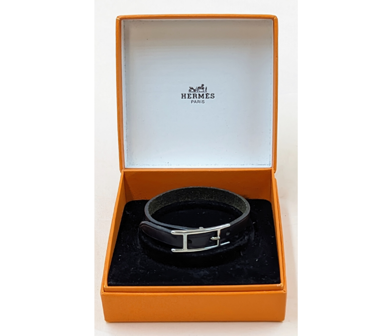 Hermes Genuine Leather Bracelet Jewelry KW Consignment Inc. 420.00