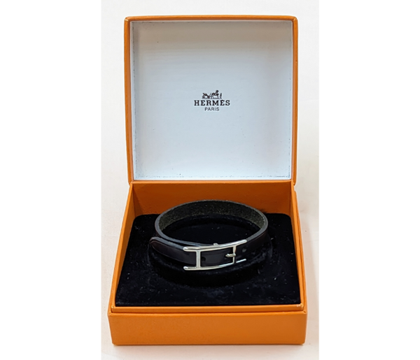 Hermes Genuine Leather Bracelet Jewelry KW Consignment Inc. 420.00