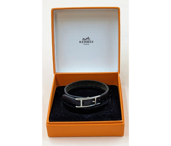 Hermes Genuine Leather Bracelet Jewelry KW Consignment Inc. 420.00