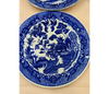 Blue Willow Dessert Set & Hair Pin Holder Furniture & Home Decor KW Consignment Inc. 60.00
