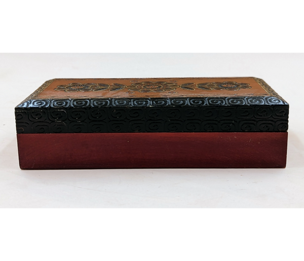 Wooden Jewelry Box Furniture & Home Decor KW Consignment Inc. 32.50