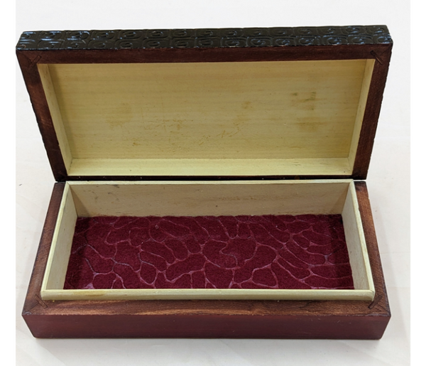 Wooden Jewelry Box Furniture & Home Decor KW Consignment Inc. 32.50