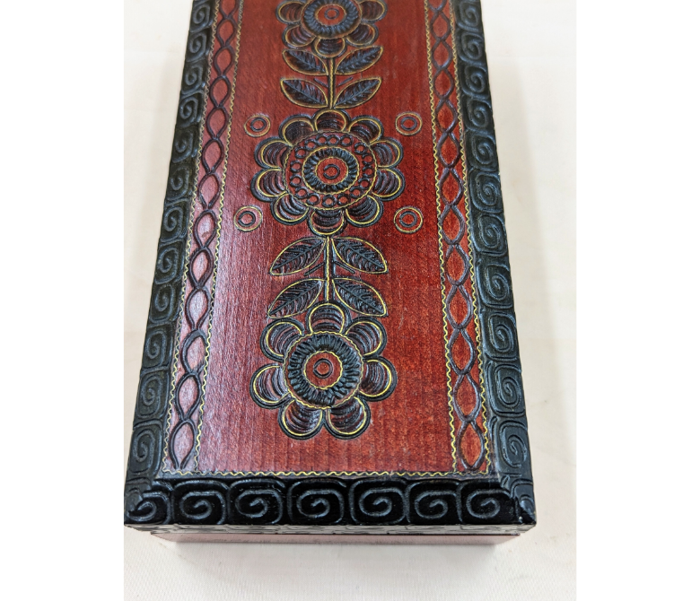 Wooden Jewelry Box Furniture & Home Decor KW Consignment Inc. 32.50