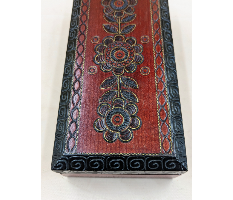 Wooden Jewelry Box Furniture & Home Decor KW Consignment Inc. 32.50