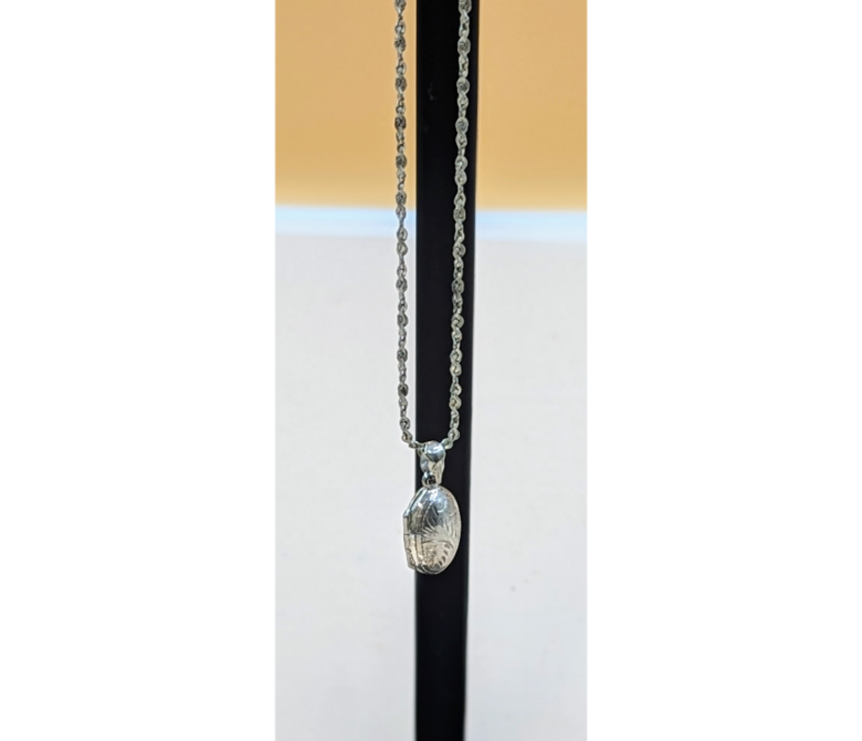 Vintage Sterling Silver 925 Locket Jewelry KW Consignment Inc. 50.00
