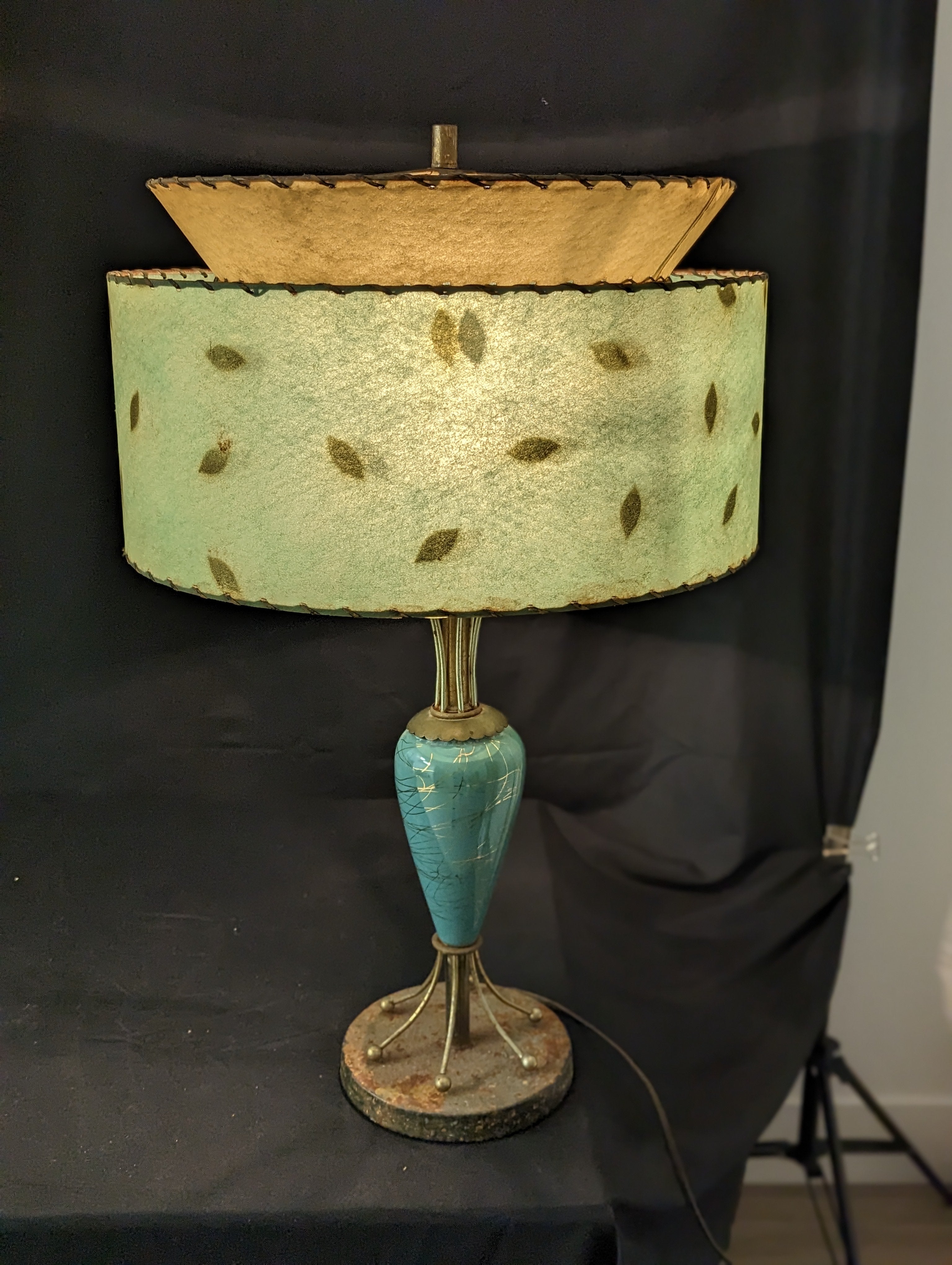 Mid Century Atomic Table Lamp Furniture & Home Decor KW Consignment Inc. 210.00