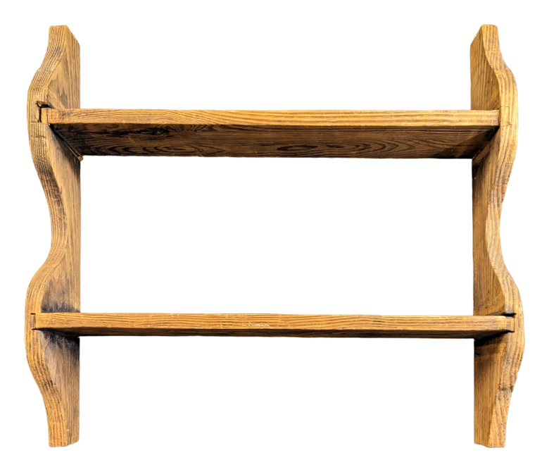 Vintage 2 Tier Wall Shelf/Spice Rack Furniture & Home Decor KW Consignment Inc. 45.00