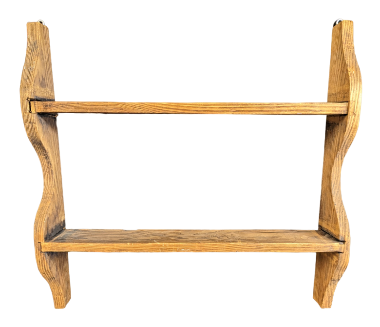 Vintage 2 Tier Wall Shelf/Spice Rack Furniture & Home Decor KW Consignment Inc. 45.00
