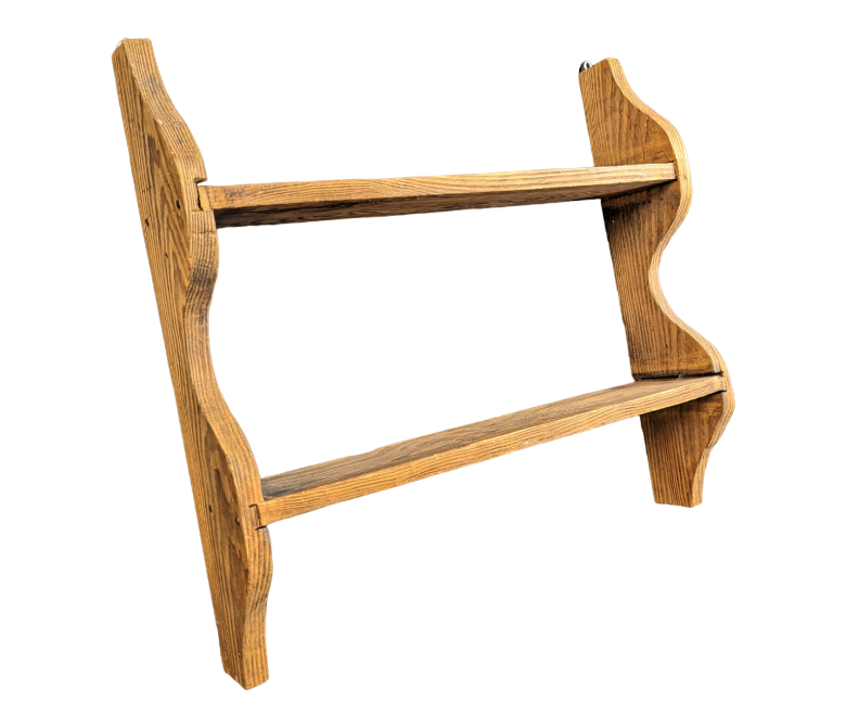 Vintage 2 Tier Wall Shelf/Spice Rack Furniture & Home Decor KW Consignment Inc. 45.00