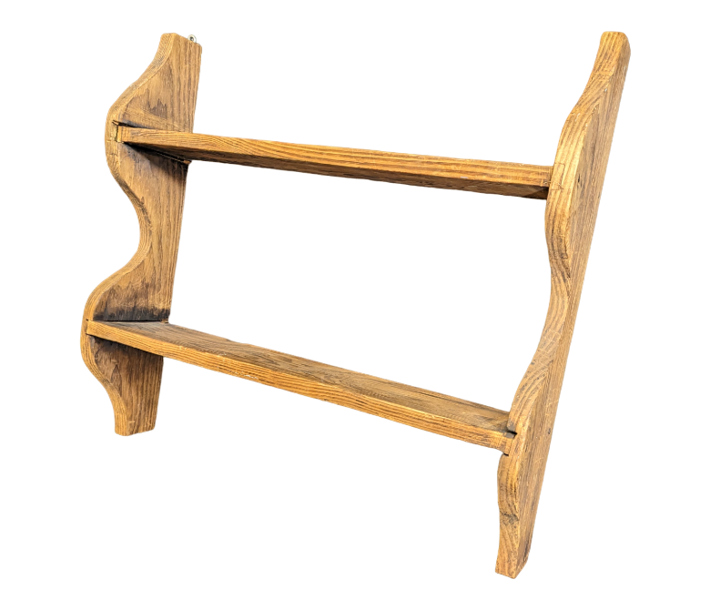 Vintage 2 Tier Wall Shelf/Spice Rack Furniture & Home Decor KW Consignment Inc. 45.00