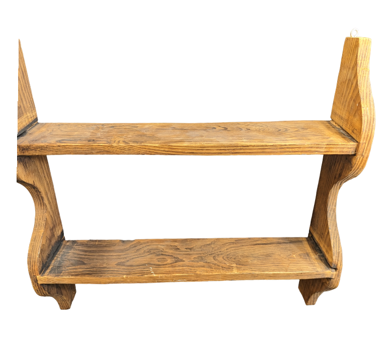 Vintage 2 Tier Wall Shelf/Spice Rack Furniture & Home Decor KW Consignment Inc. 45.00