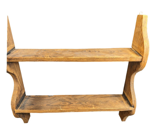 Vintage 2 Tier Wall Shelf/Spice Rack Furniture & Home Decor KW Consignment Inc. 45.00